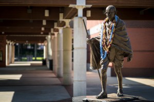 Mahatma Gandhi Statue at MLK Museum   Atlanta GA 8785